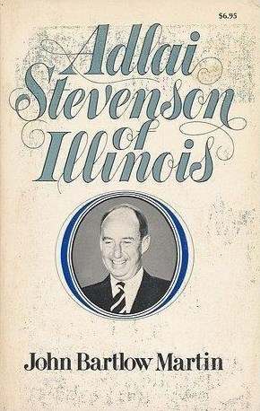 Life of Adlai E. Stevenson book cover 1