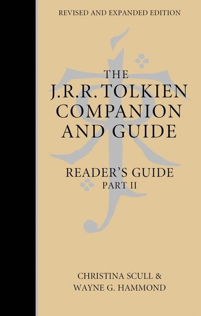 The J.R.R. Tolkien Companion and Guide book cover 2