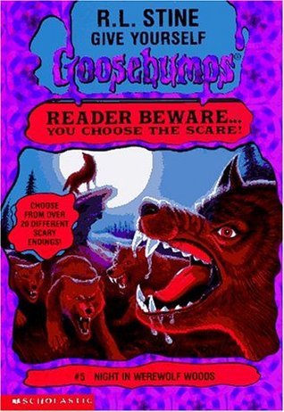 Night in Werewolf Woods book cover