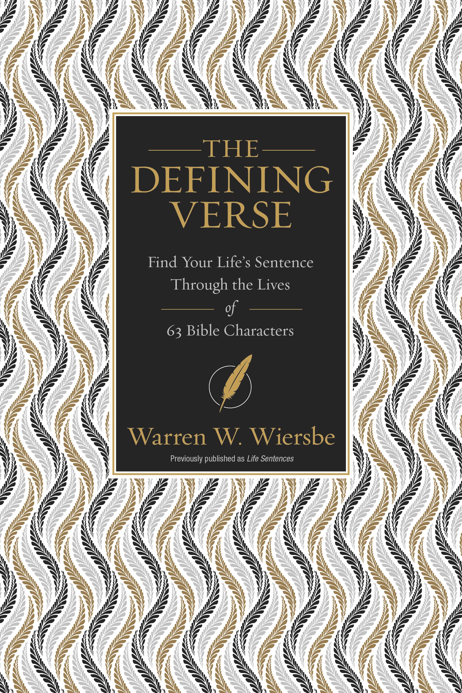 The Defining Verse book cover