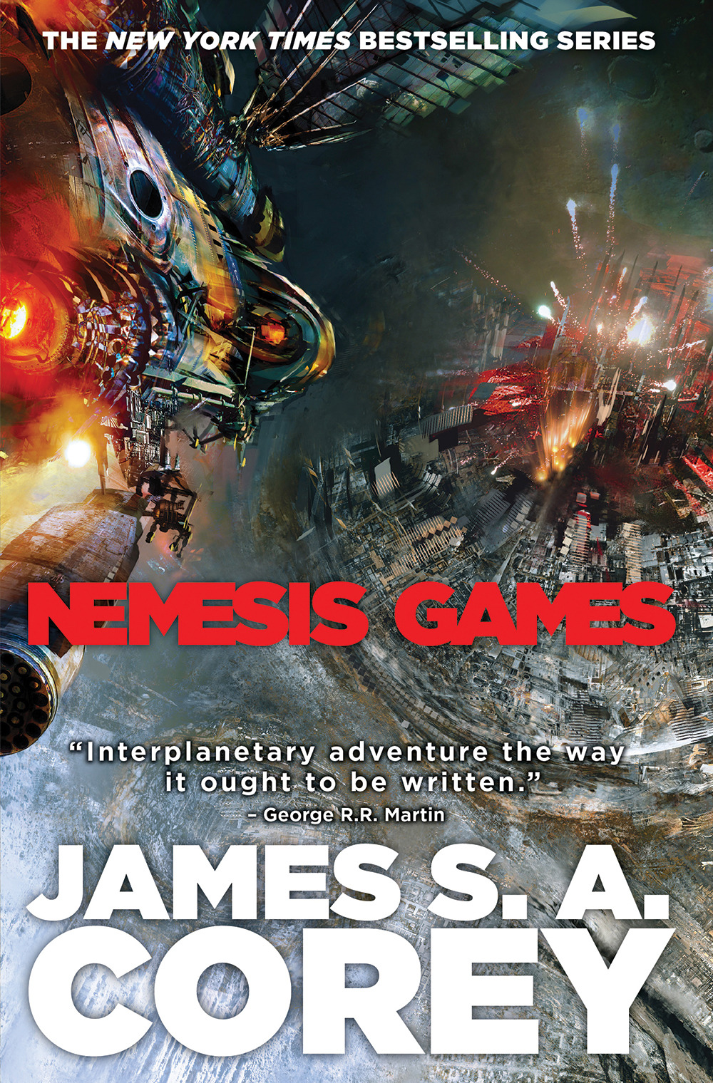 Nemesis Games book cover