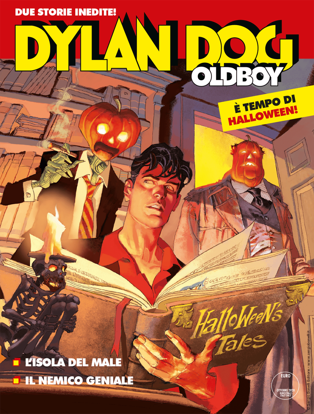 Novi Lunov magnus strip #6 Dilan Dog book cover