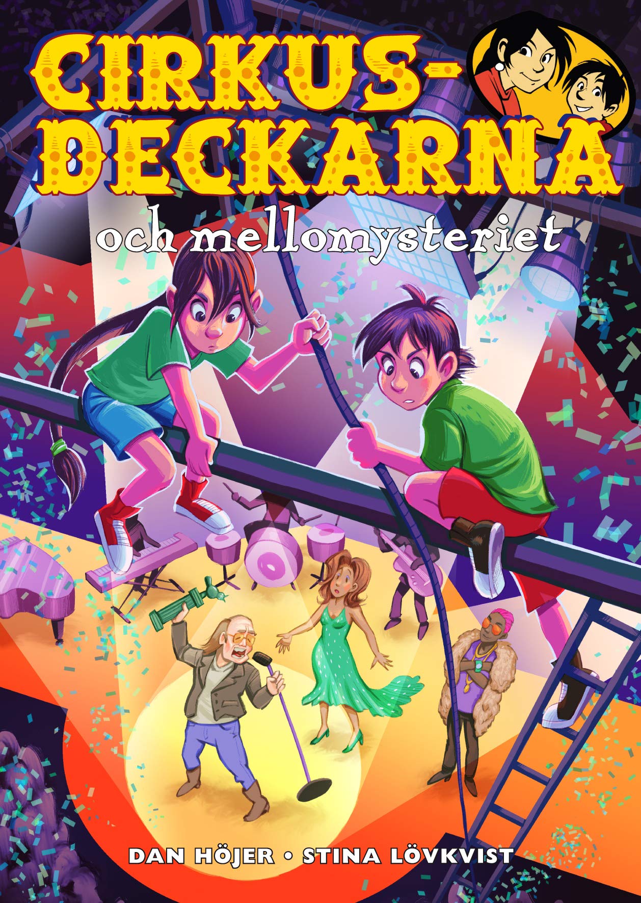 Cirkusdeckarna och mellomysteriet book cover
