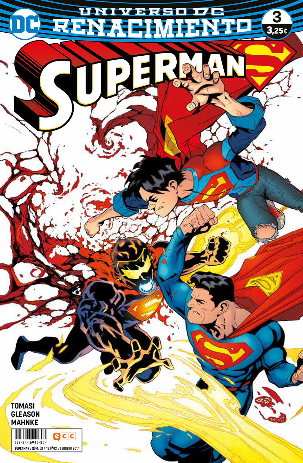 Superman de ECC book cover 3