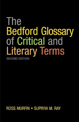 The Bedford Glossary of Critical and Literary Terms book cover