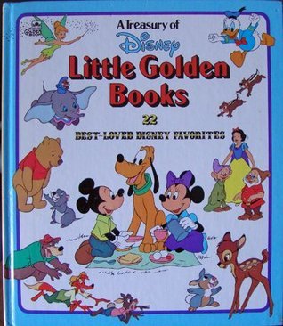 A Treasury of Disney Little Golden Books book cover