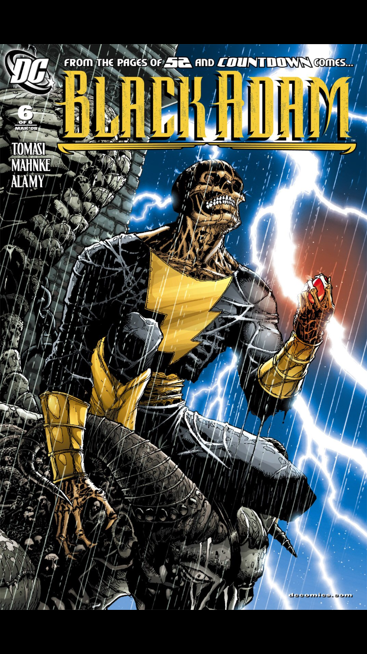 Black Adam #6 book cover
