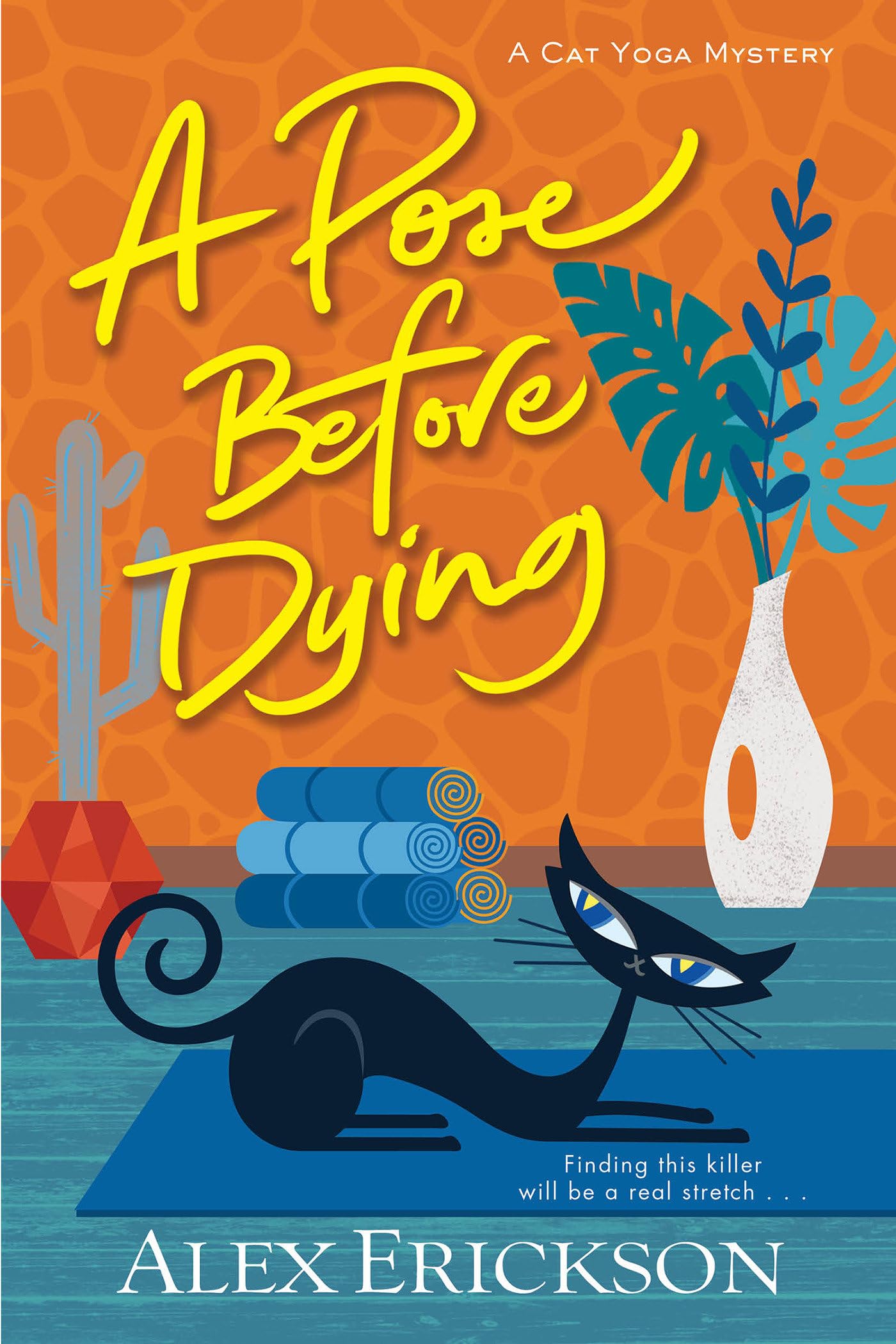 Cat Yoga Mystery book cover 1