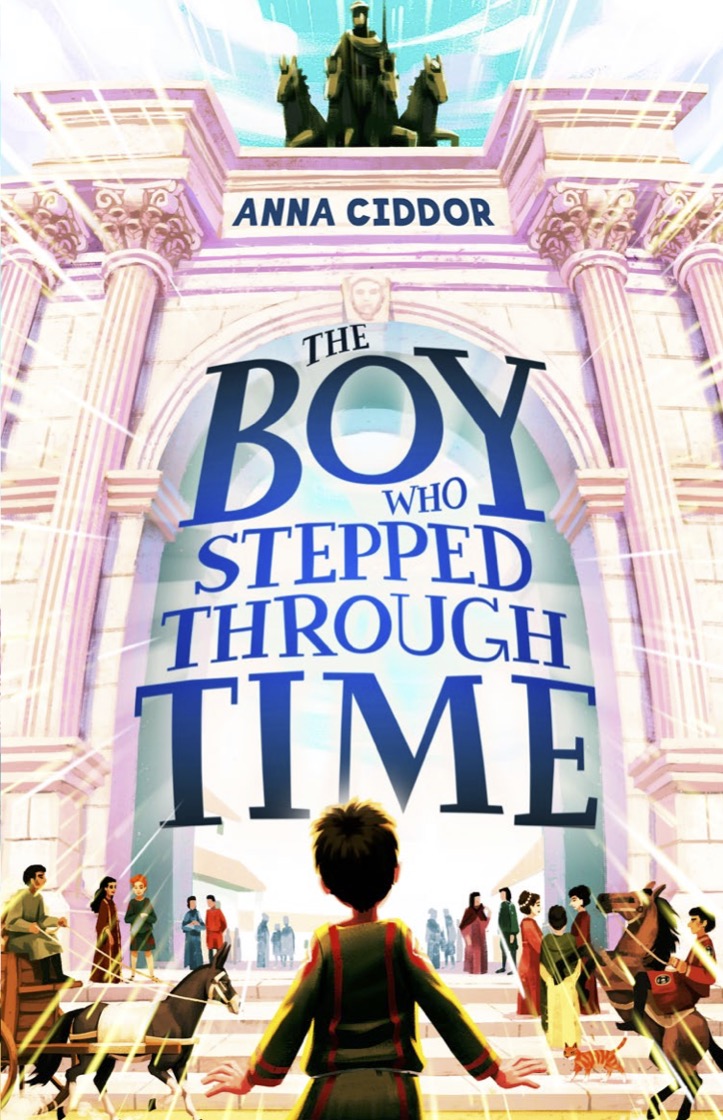 The Boy Who Stepped Through Time book cover