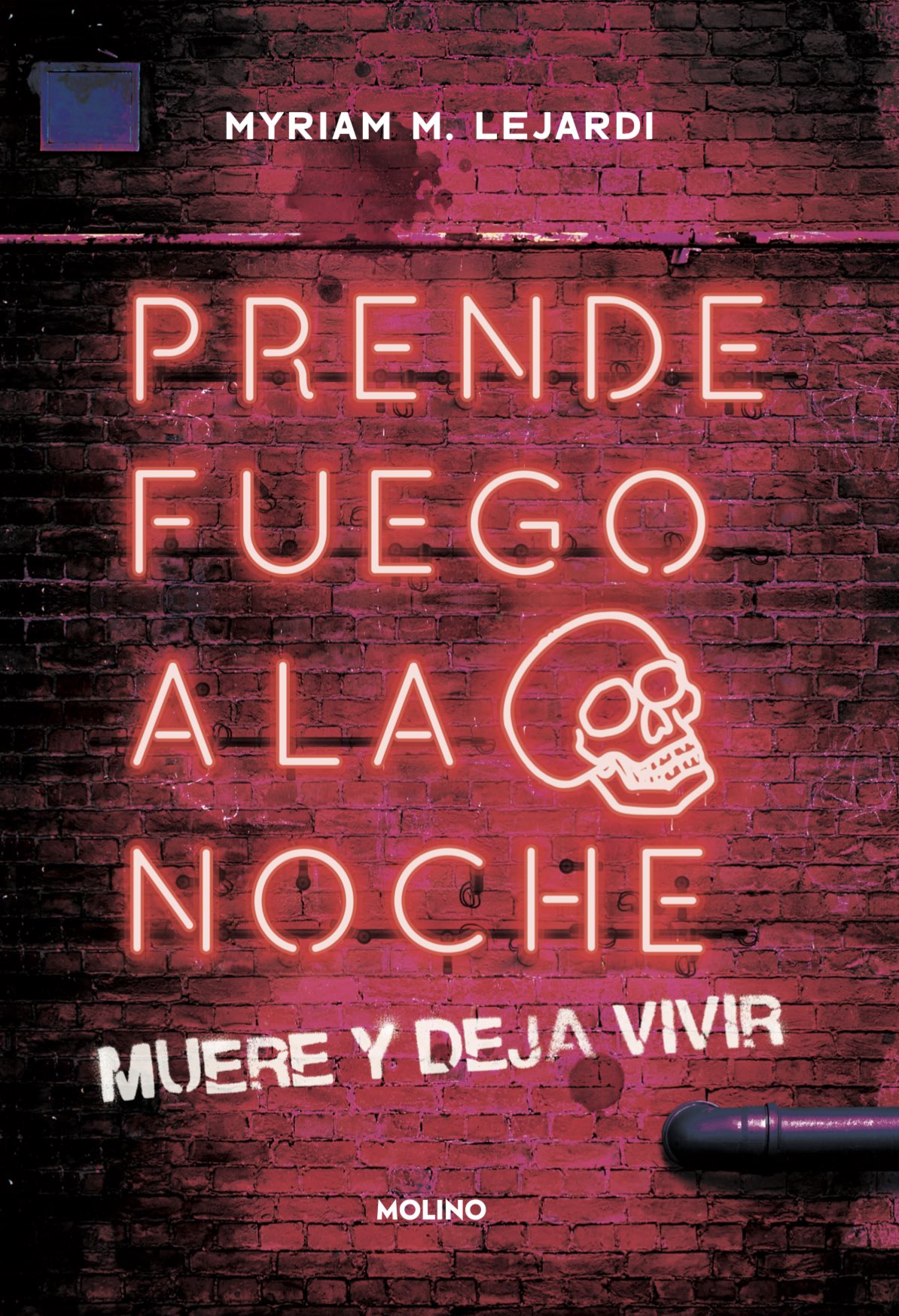Prende fuego a la noche book cover