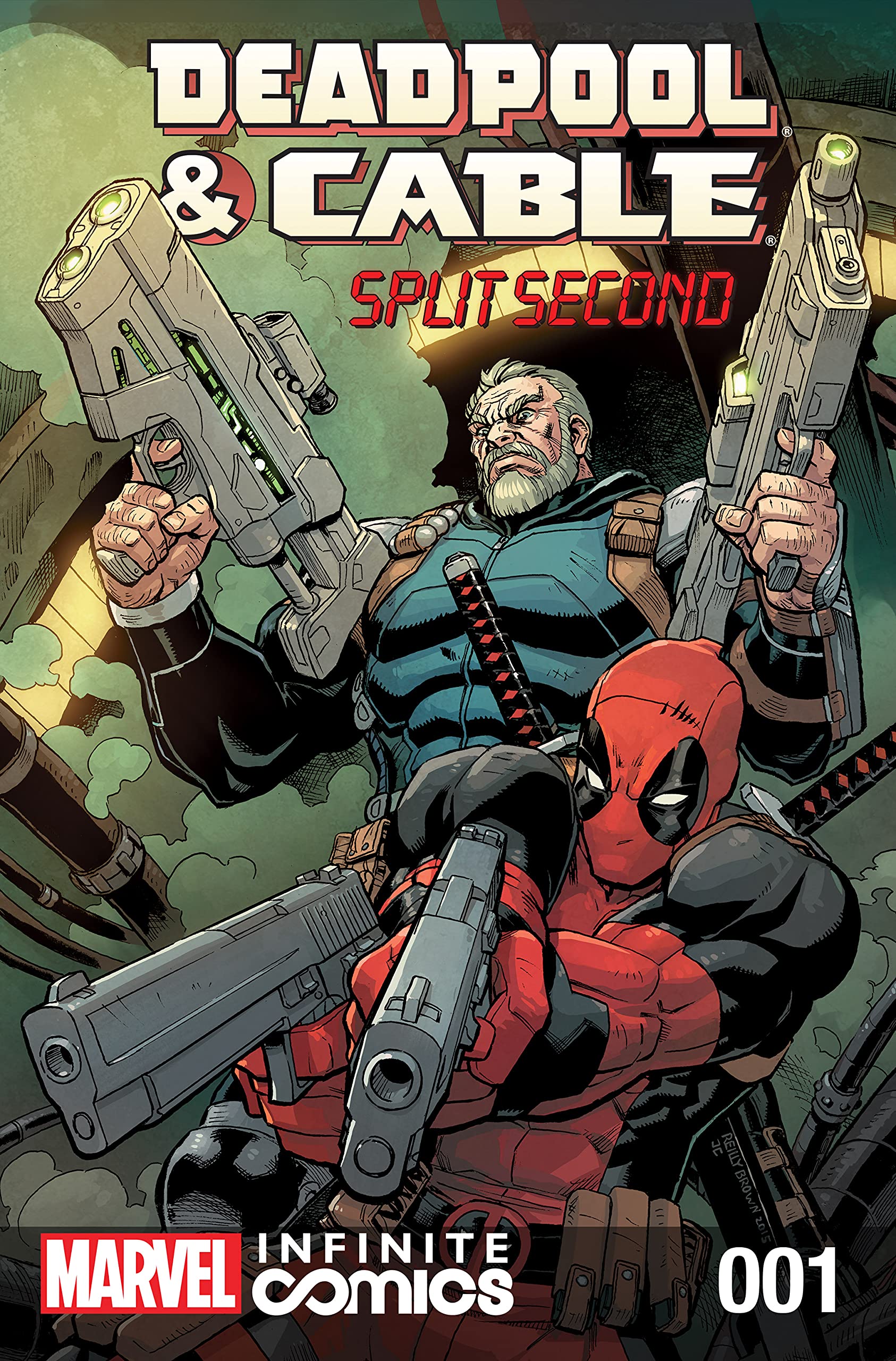 Deadpool & Cable: Split Second book cover 1