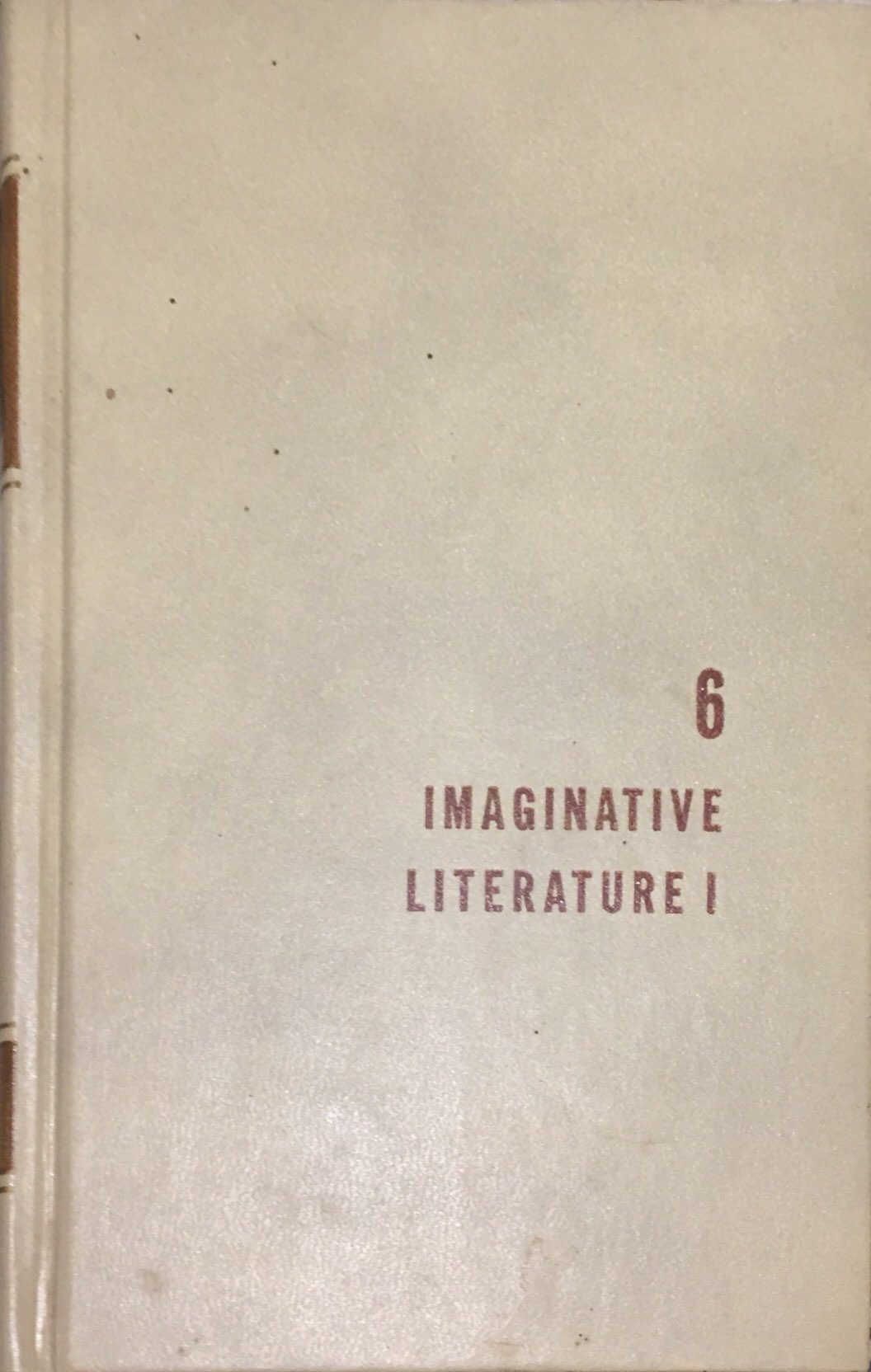 Imaginative Literature I book cover