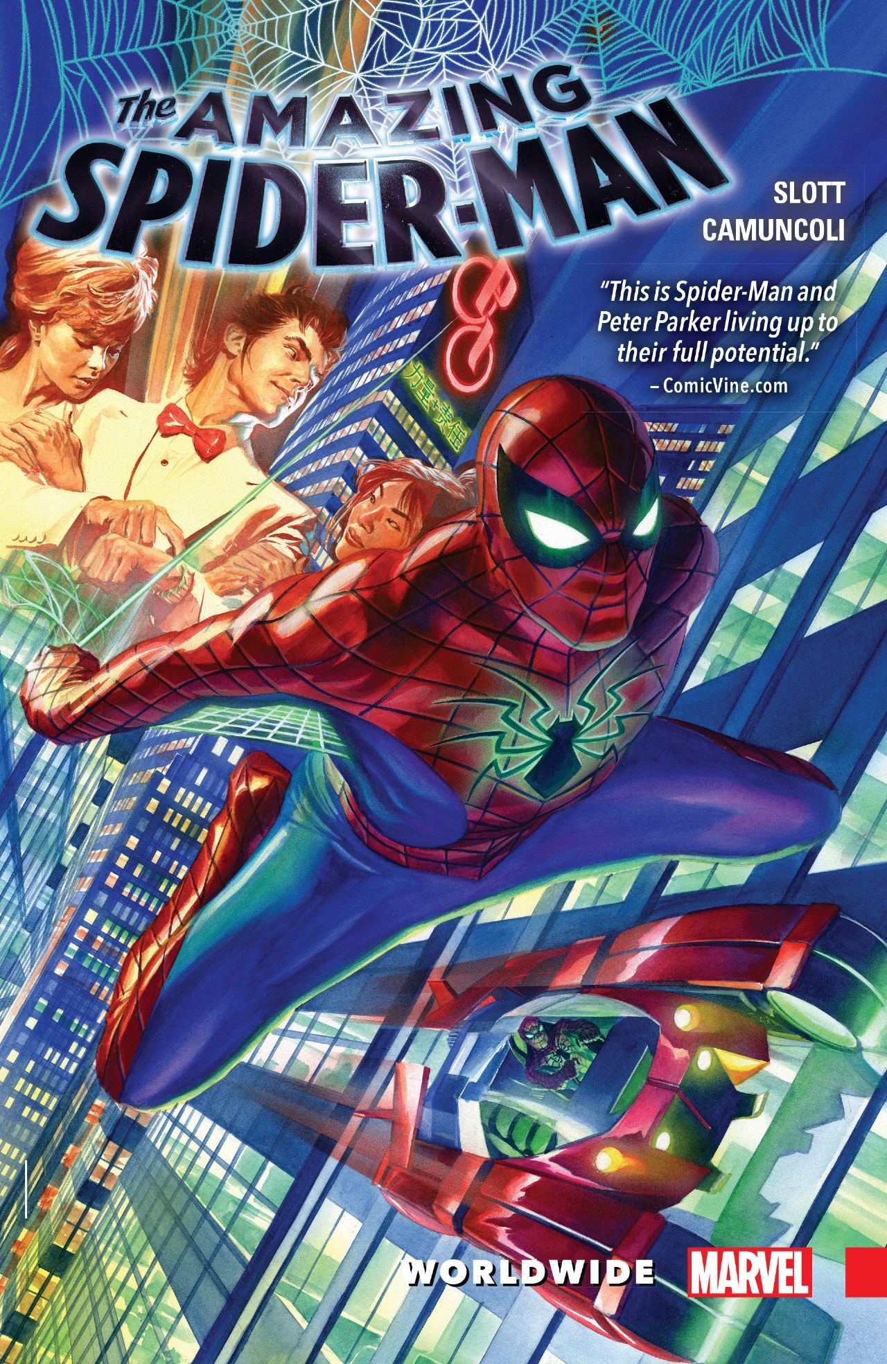 The Amazing Spider-Man: Worldwide book cover 1
