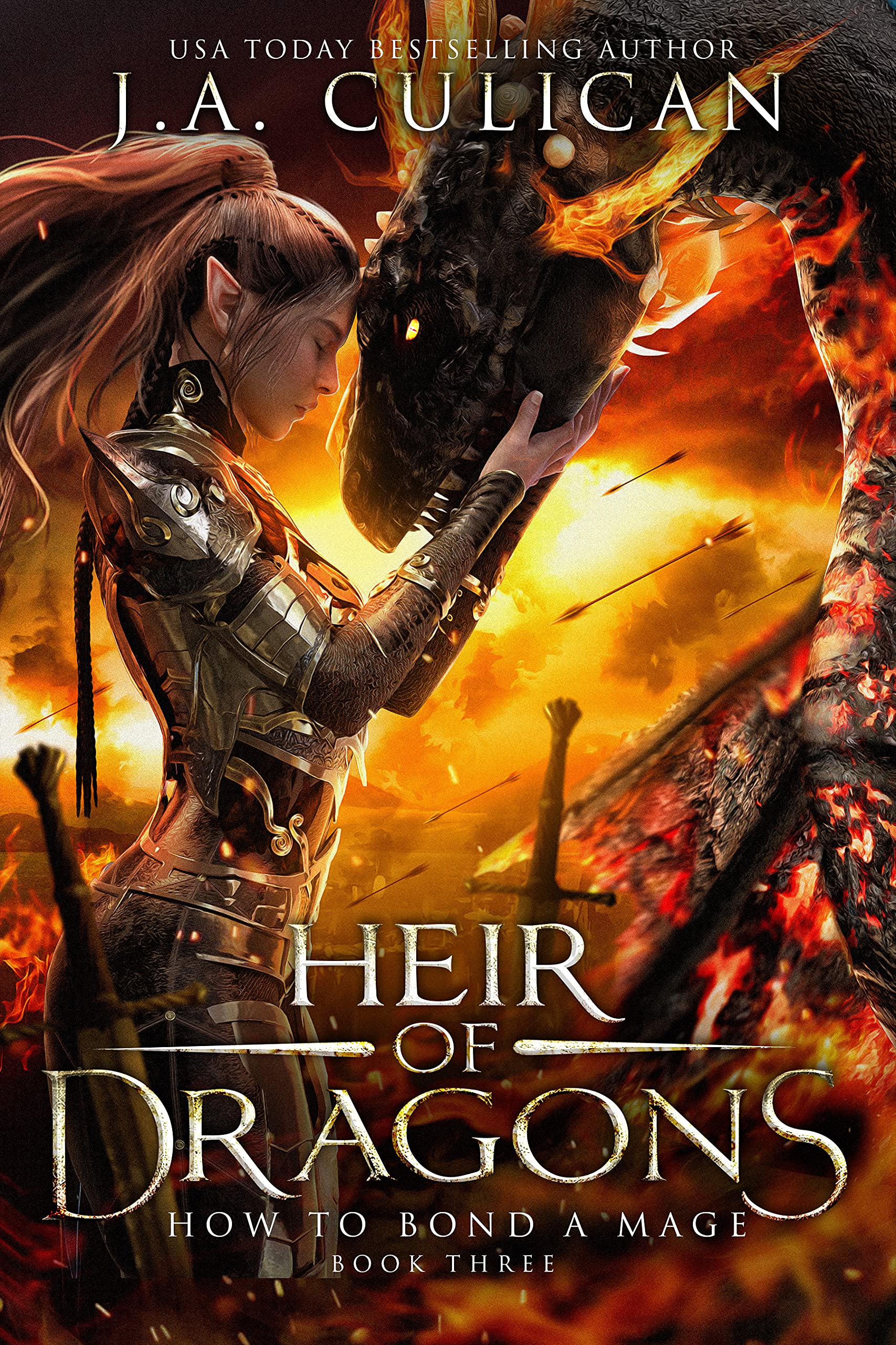 Heir of Dragons book cover 3