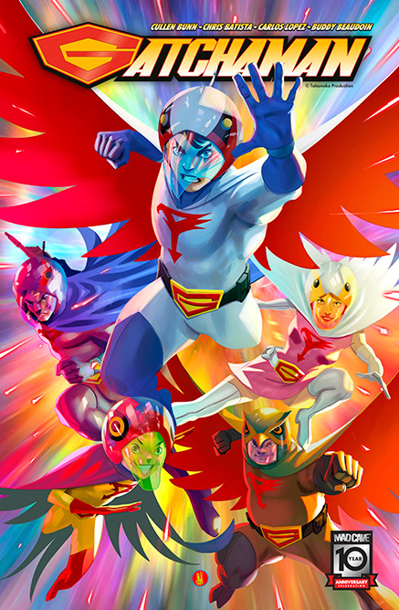 Gatchaman (2024) book cover 1
