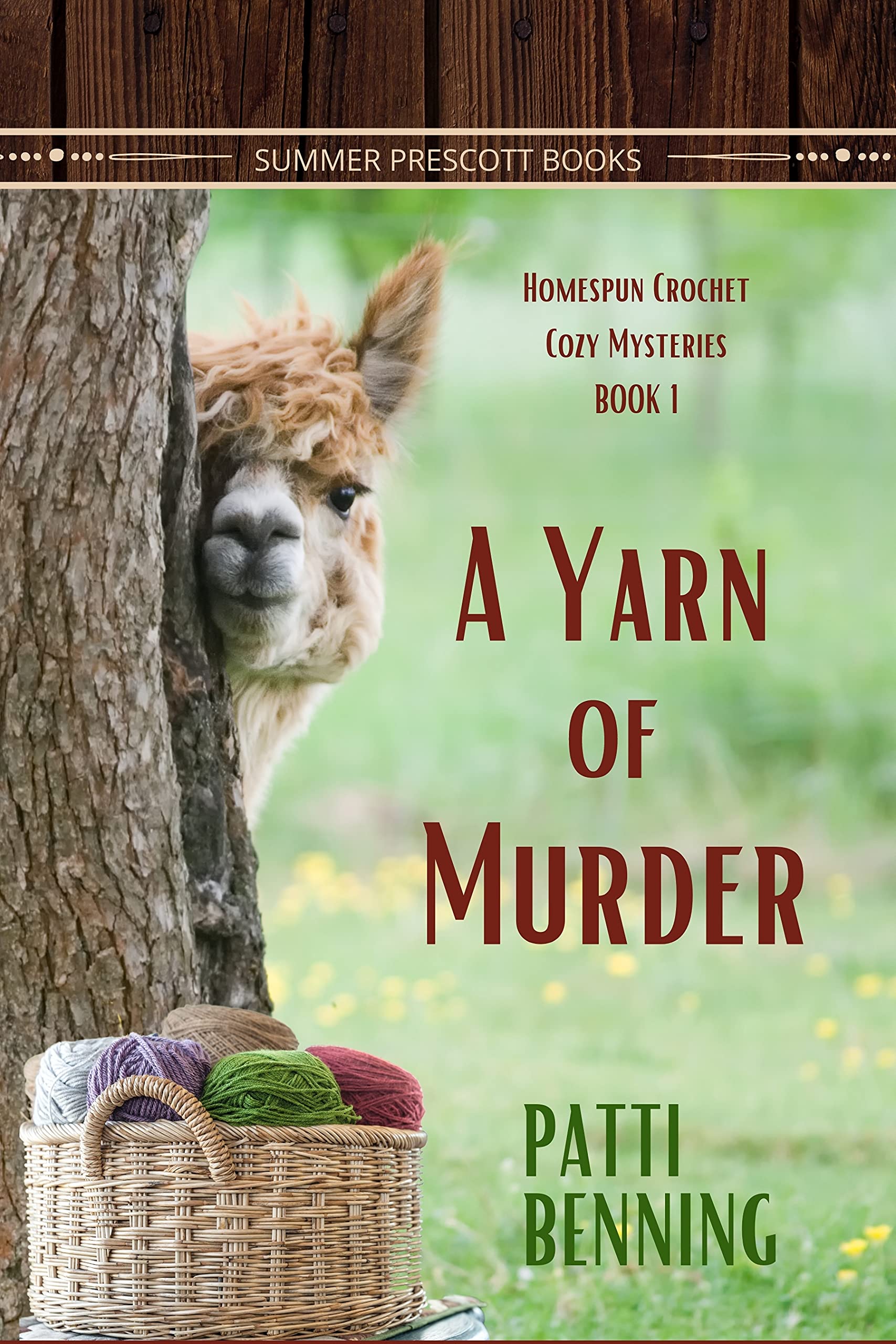 Homespun Crochet Cozy Misteries book cover 1