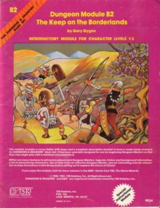 The Keep on the Borderlands book cover