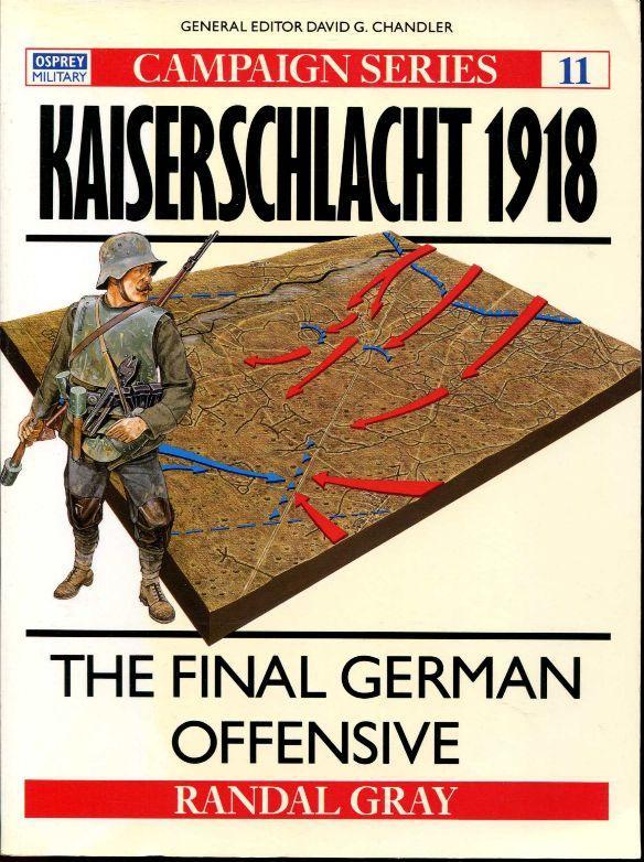 Kaiserschlacht 1918 book cover