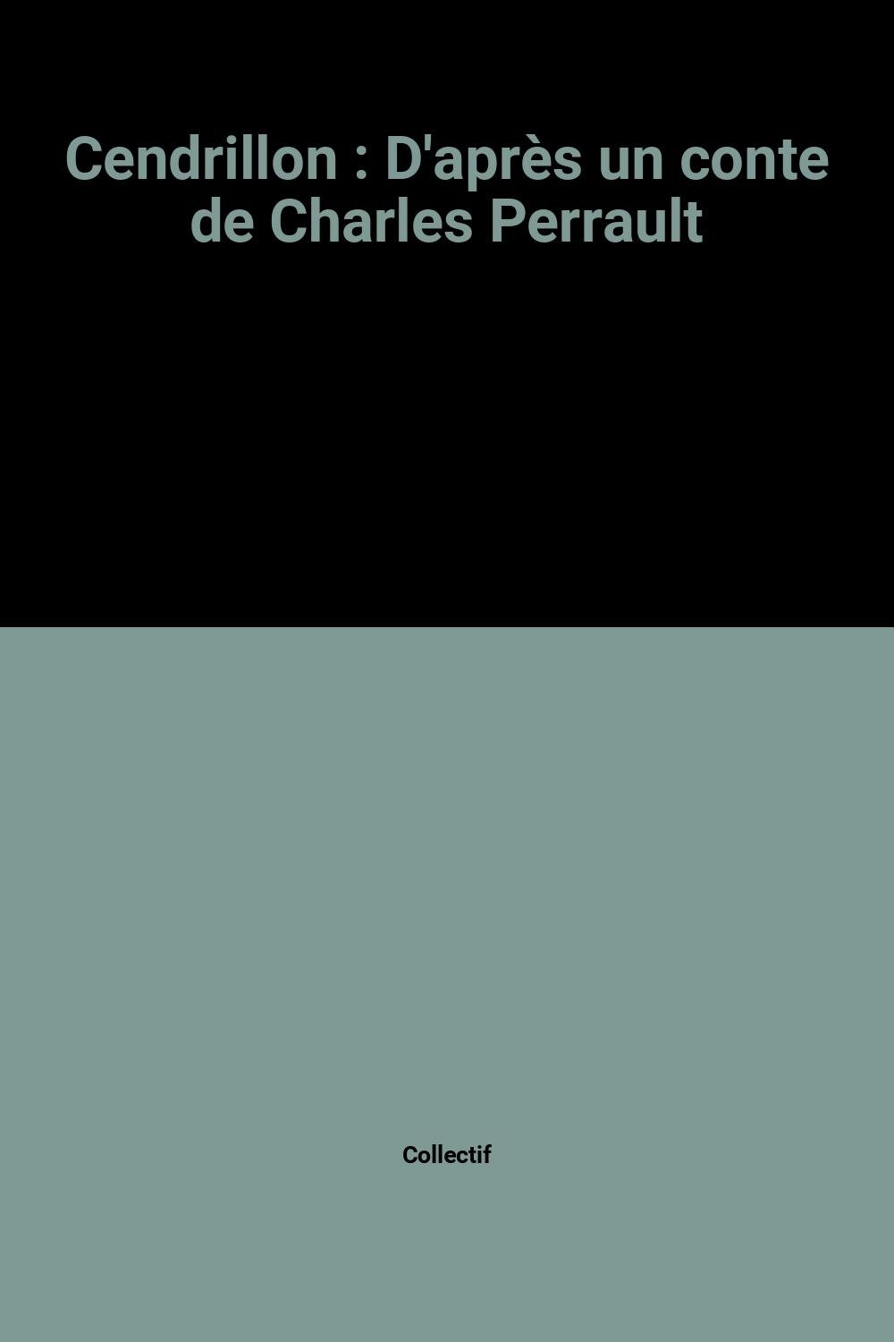Cendrillon book cover