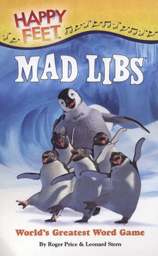 Happy Feet Mad Libs book cover