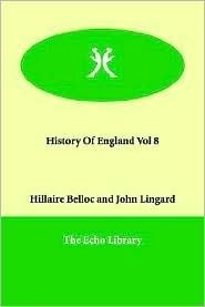 History Of England Vol 8 book cover
