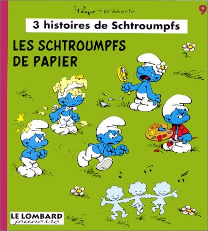 Les Schtroumpfs de papier book cover