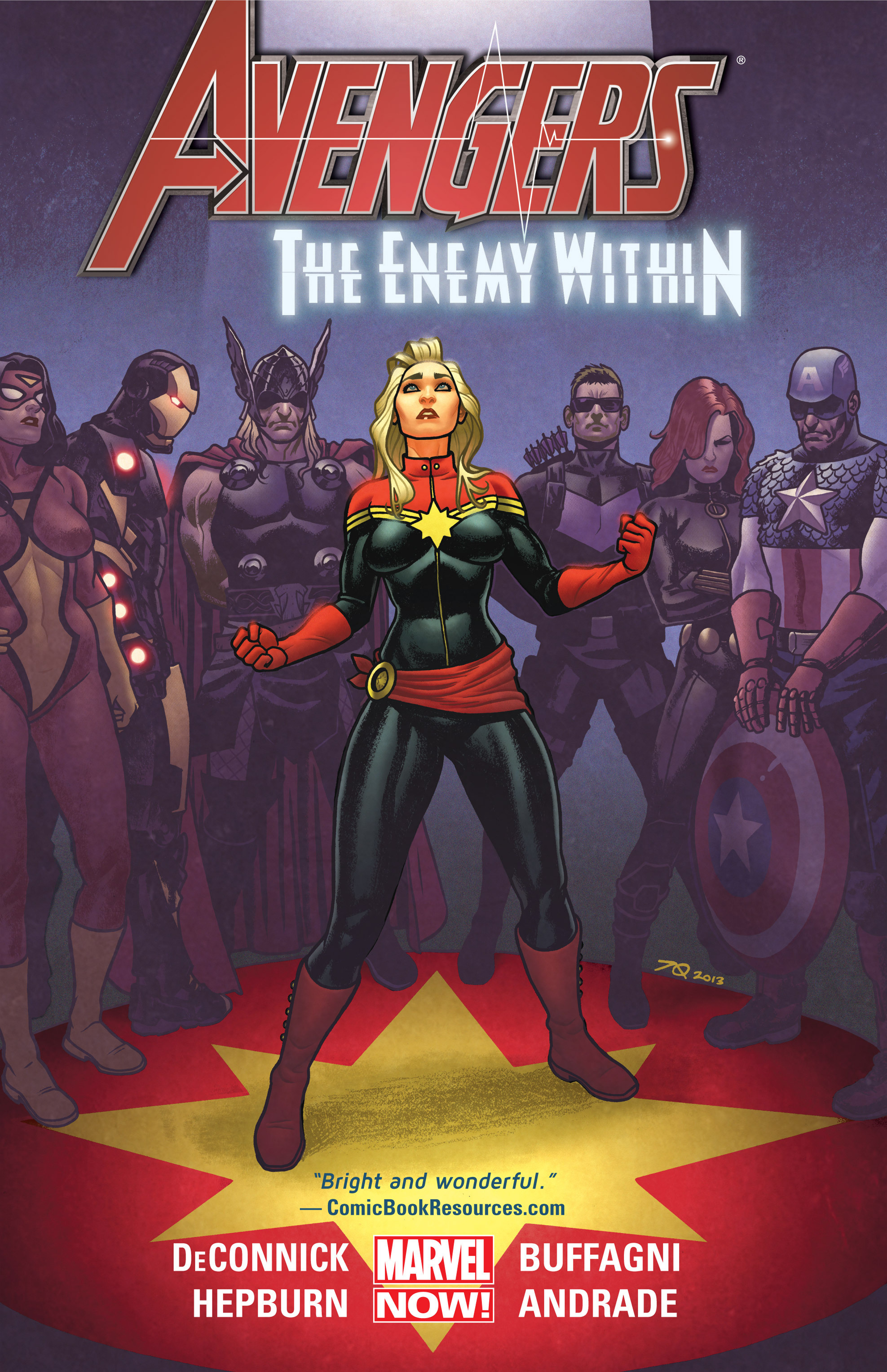Avengers Assemble book cover 3