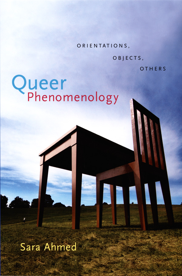 Queer Phenomenology book cover