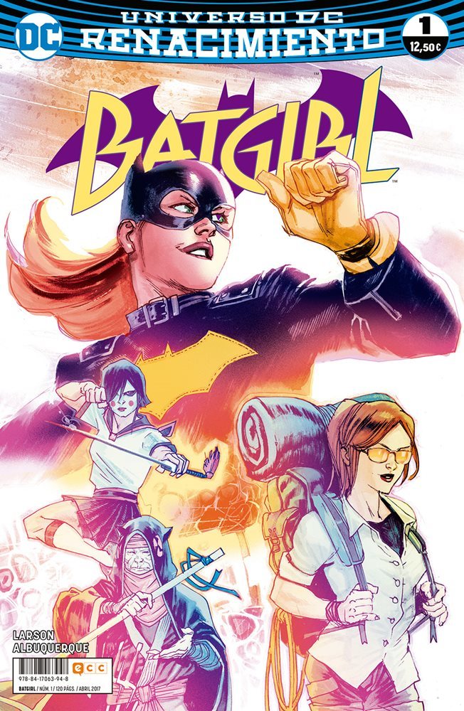 Batgirl (2016) book cover 1