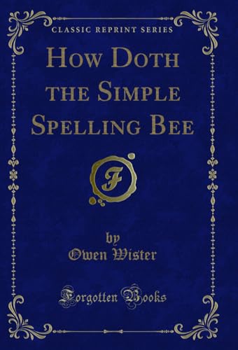 How Doth the Simple Spelling Bee book cover