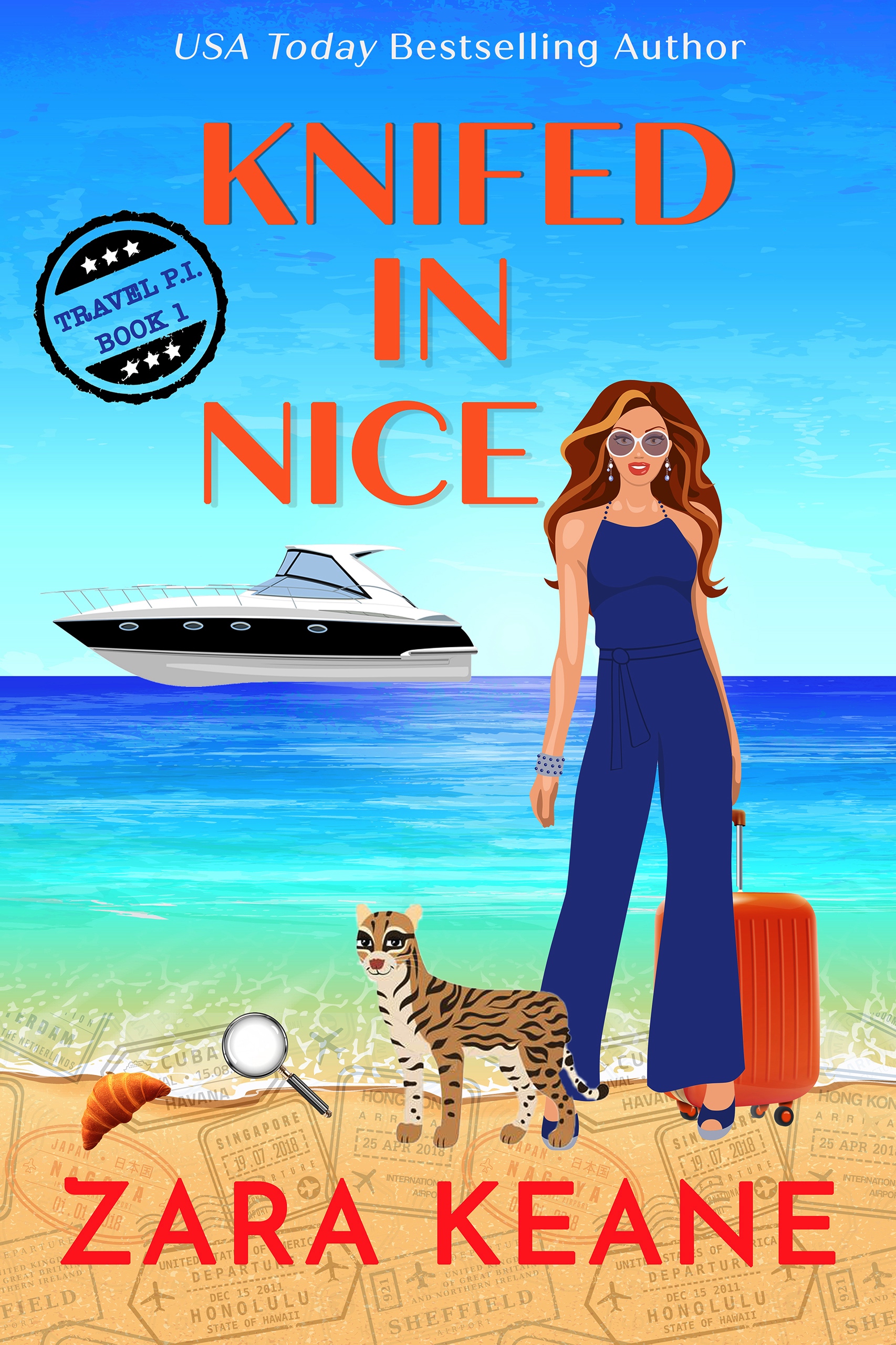 Travel P.I. Mysteries book cover 1