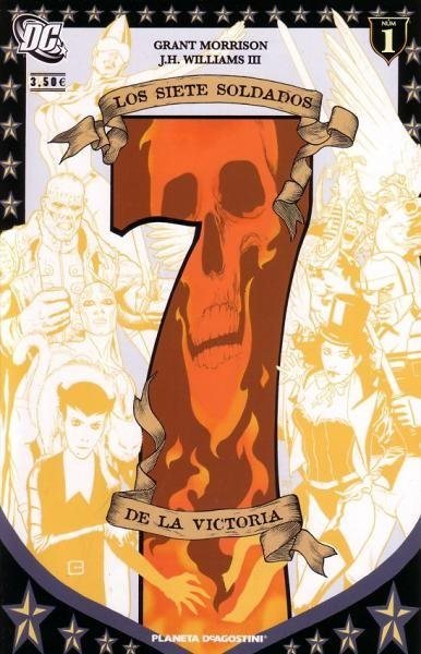 Seven Soldiers of Victory, single issues book cover 1