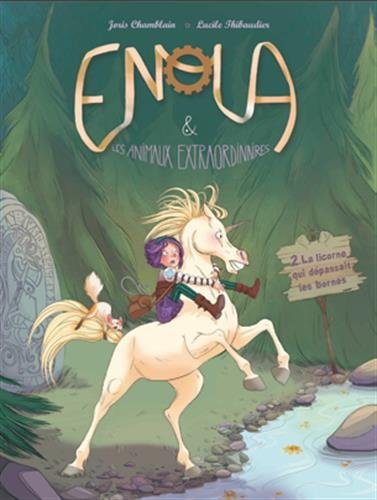 Enola et les animaux extraordinaires book cover 2