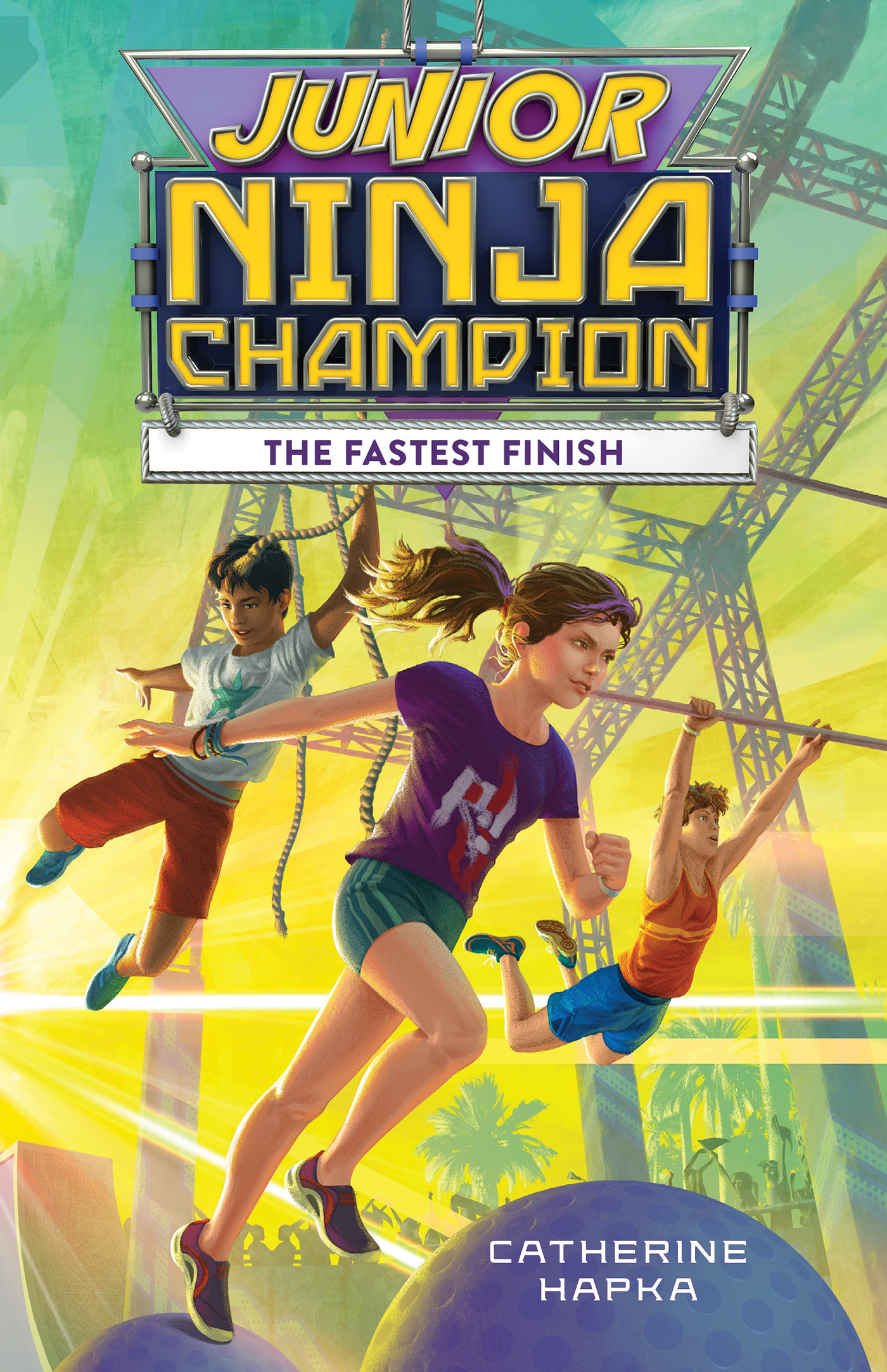 Junior Ninja Champion book cover 2