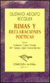 Rimas y declaraciones poéticas book cover