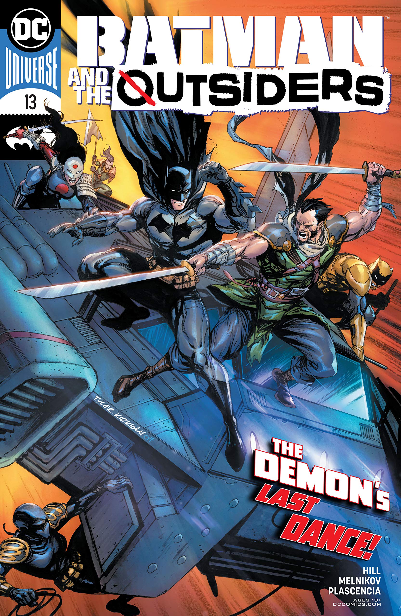 Batman and the Outsiders (2019-2020) #13 book cover