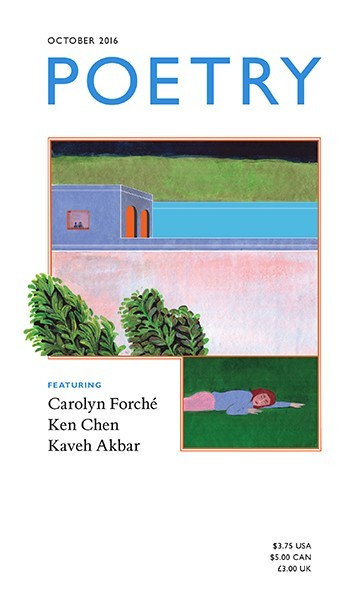 Poetry Foundation Magazine, October 2016 book cover