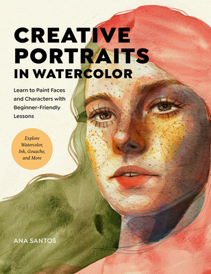 Creative Portraits in Watercolor book cover