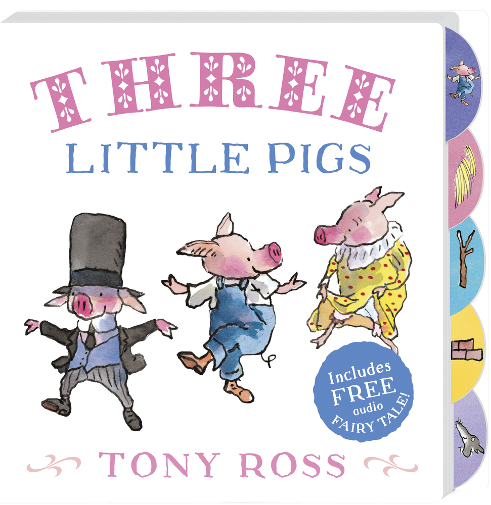 Three Little Pigs book cover