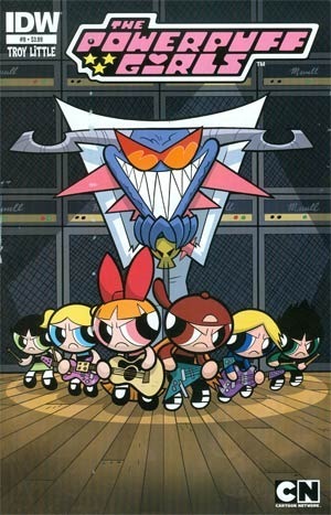 IDW The Powerpuff Girls book cover 3