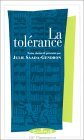 La Tolérance book cover