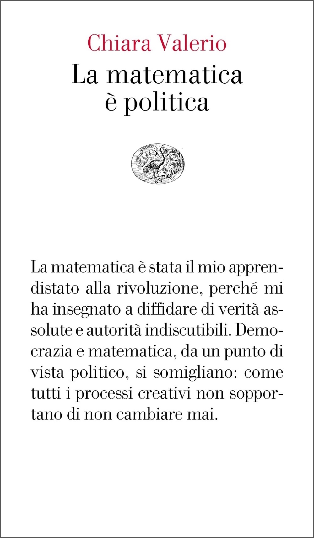 La matematica è politica book cover