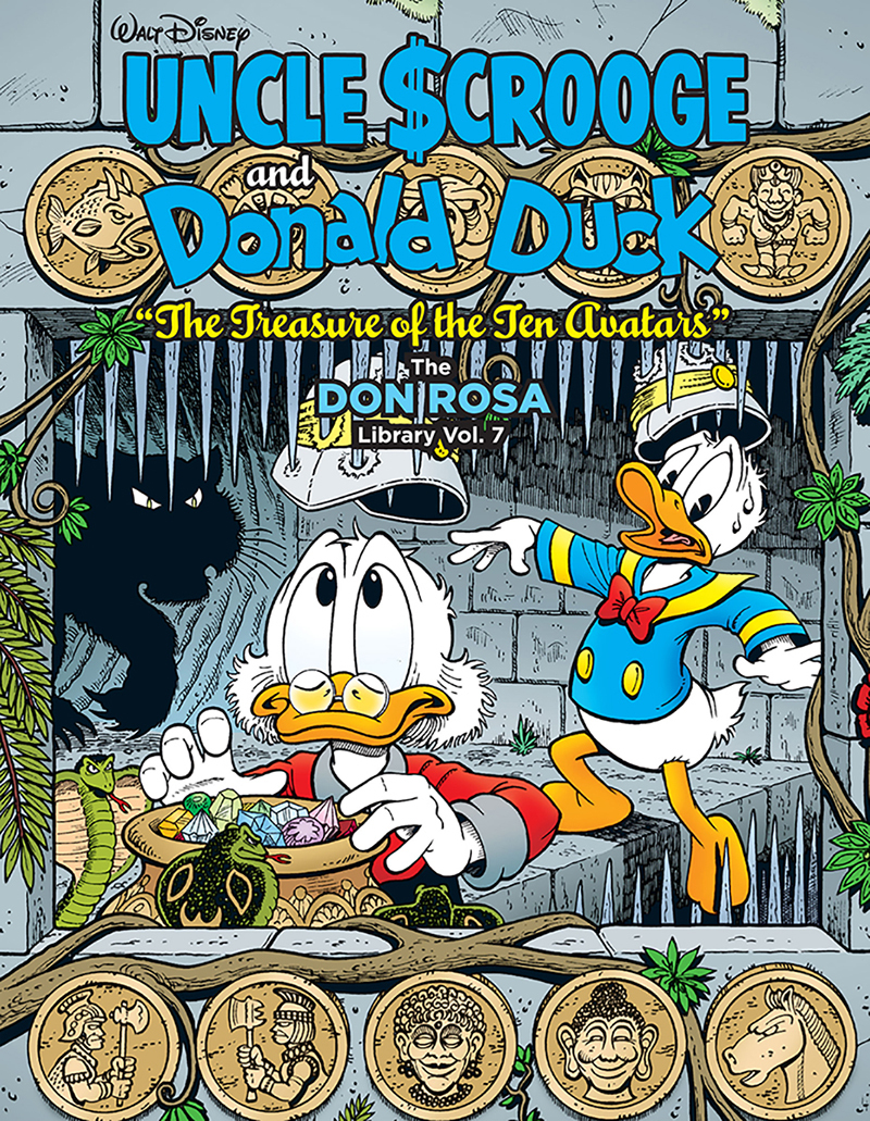 Uncle Scrooge and Donald Duck book cover