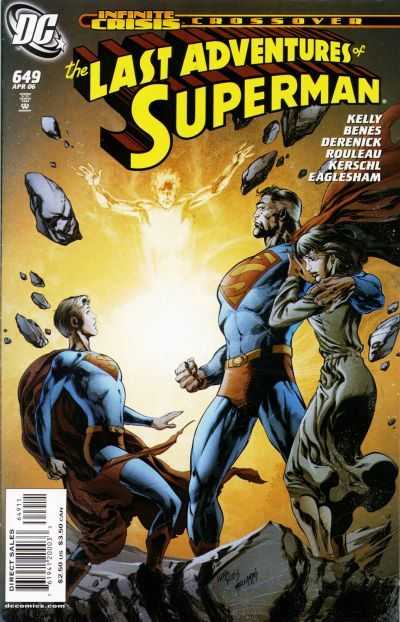 Adventures of Superman #649 book cover