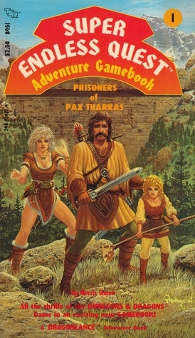 Advanced Dungeons & Dragons Adventure Gamebooks book cover 1
