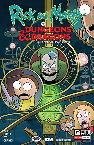 Rick and Morty vs. Dungeons & Dragons II: Painscape book cover 3