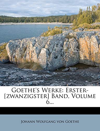 Goethe's Werke book cover