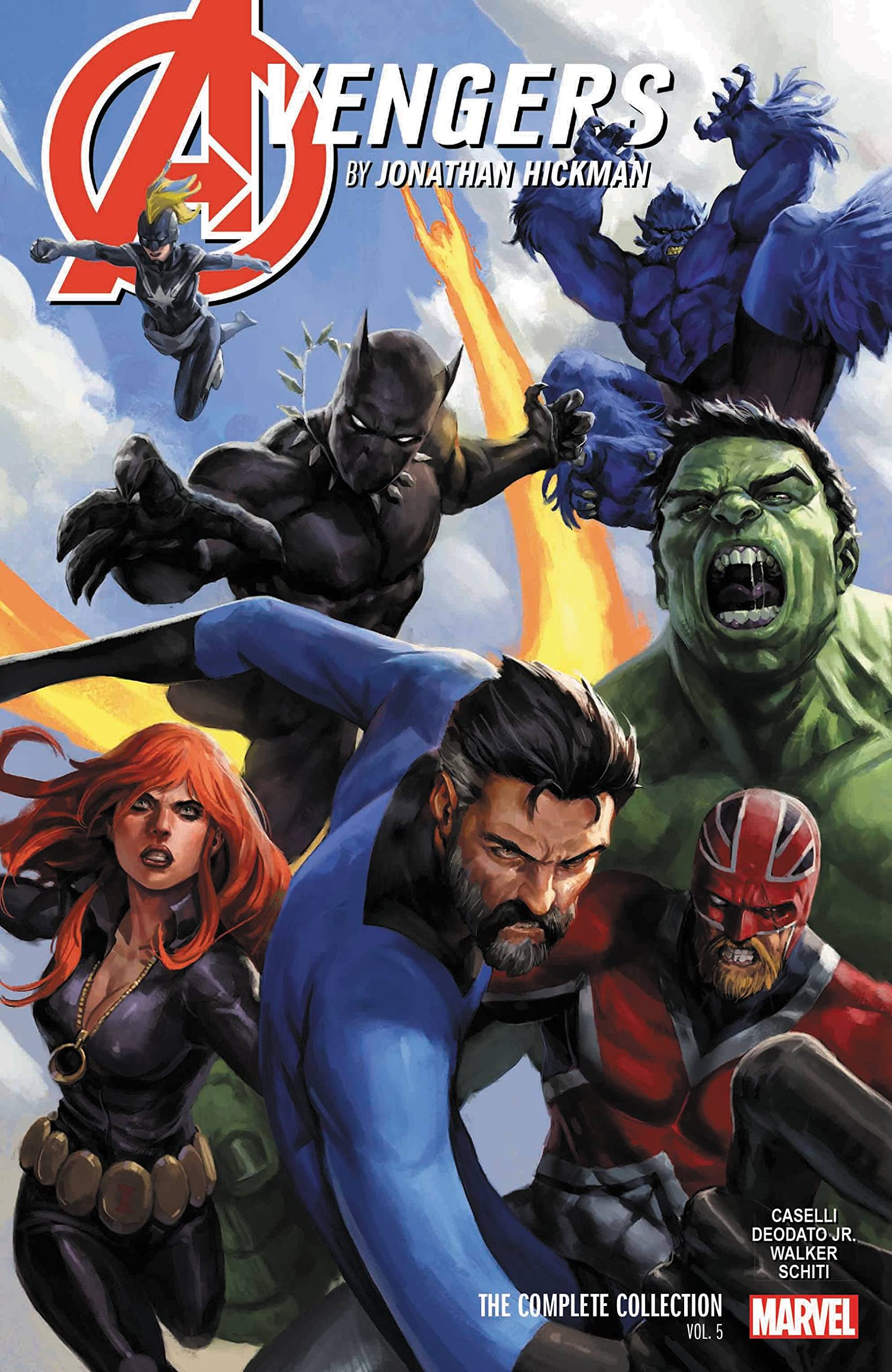 Avengers by Jonathan Hickman book cover