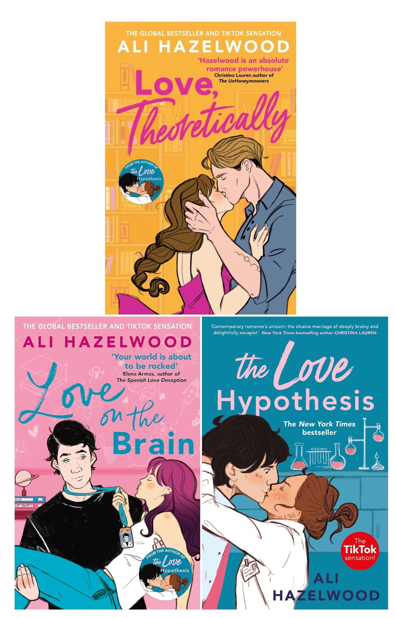 Ali Hazelwood Collection 3 Books Set book cover