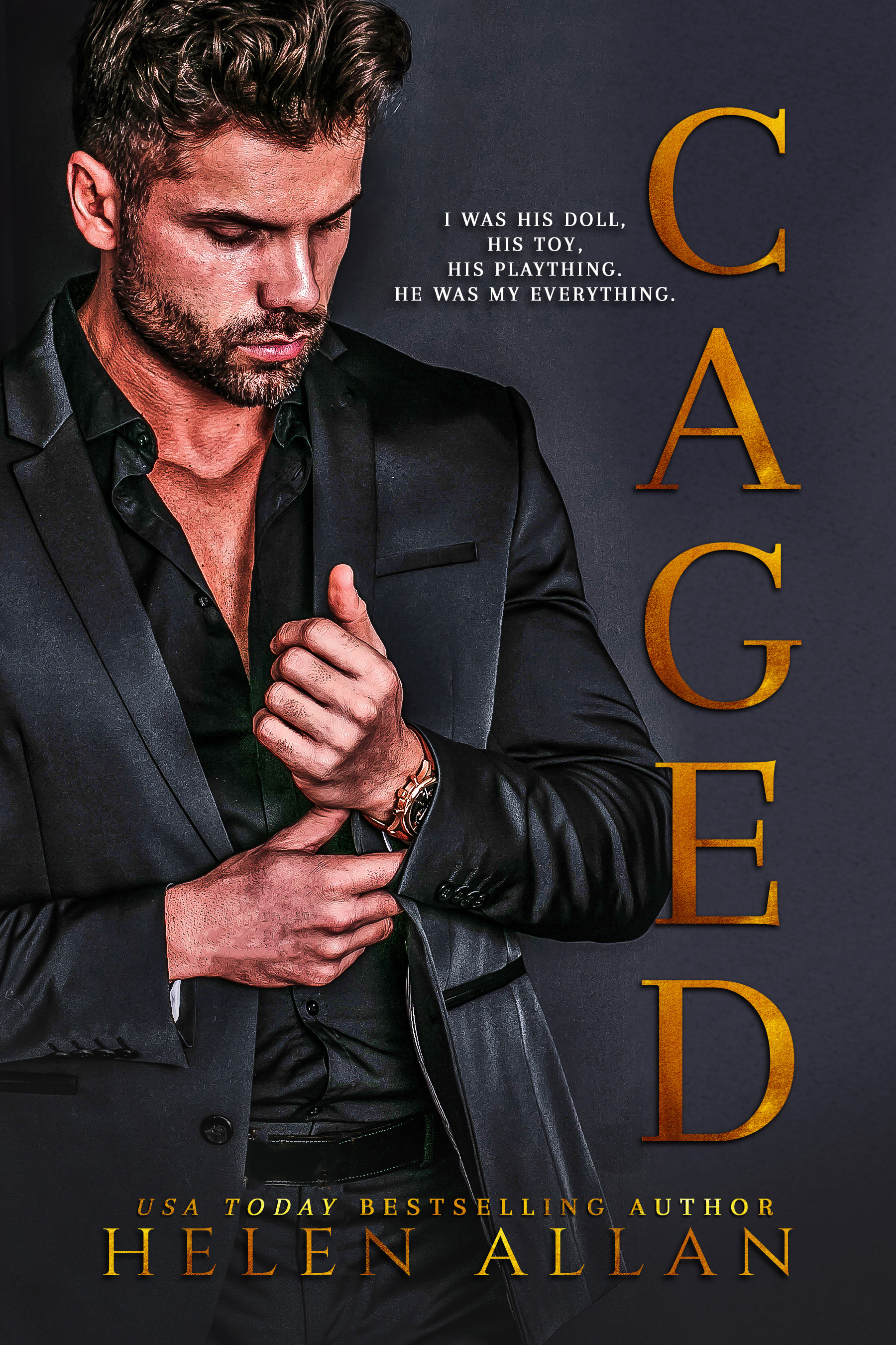 Caged book cover